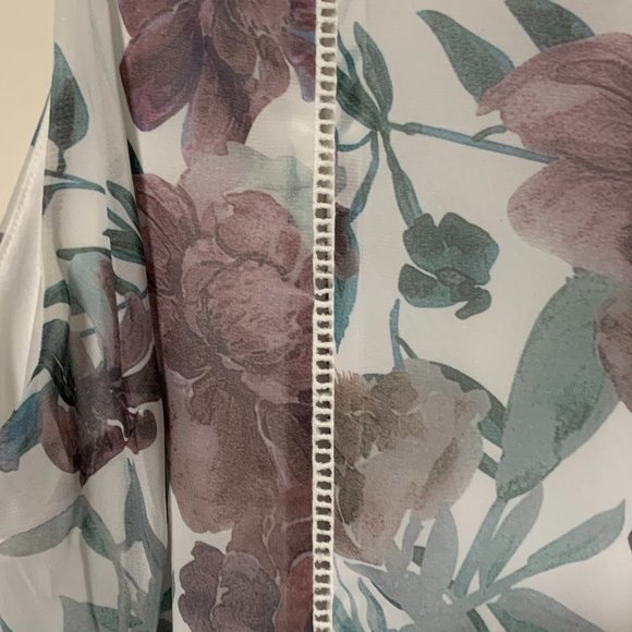 Charlotte Russe | Women's Sleeveless Floral Dress Size Large - Picture 4 of 5